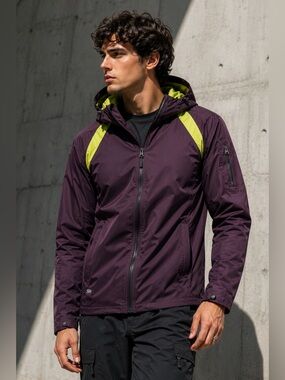 STORMTECH Techwear Gorpcore Hooded Windbreaker Jacket Men’s L